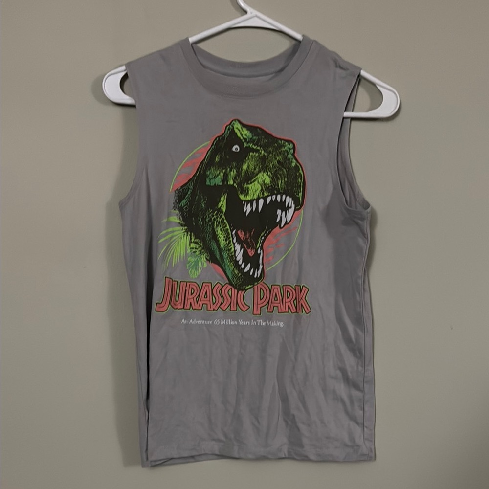 Gray Sleeveless Kids Top